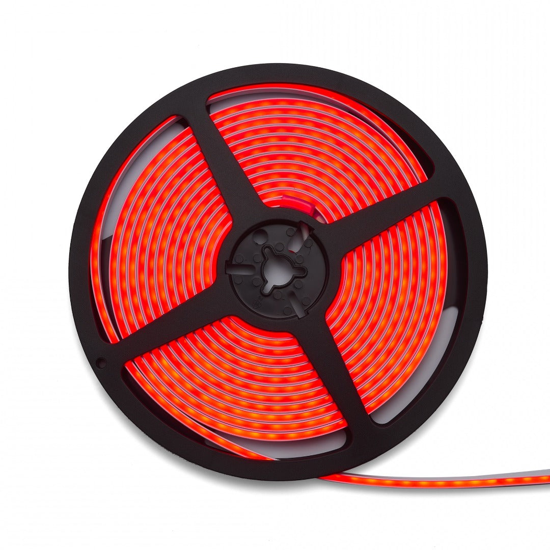 LED NEON - Rood - 4x10mm - 140 led/m - 24V - 5 meter LED NEON - Rood - 4x10mm - 140 led/m - 24V - 5 meter